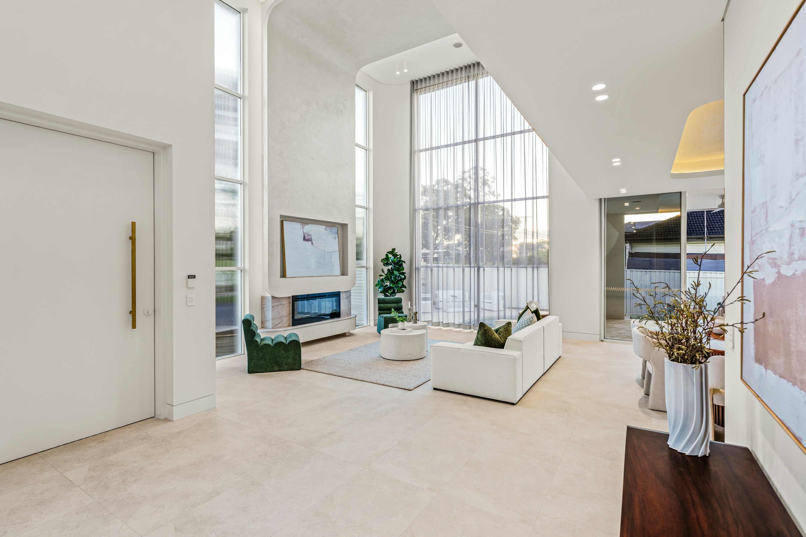 Bright contemporary home interior